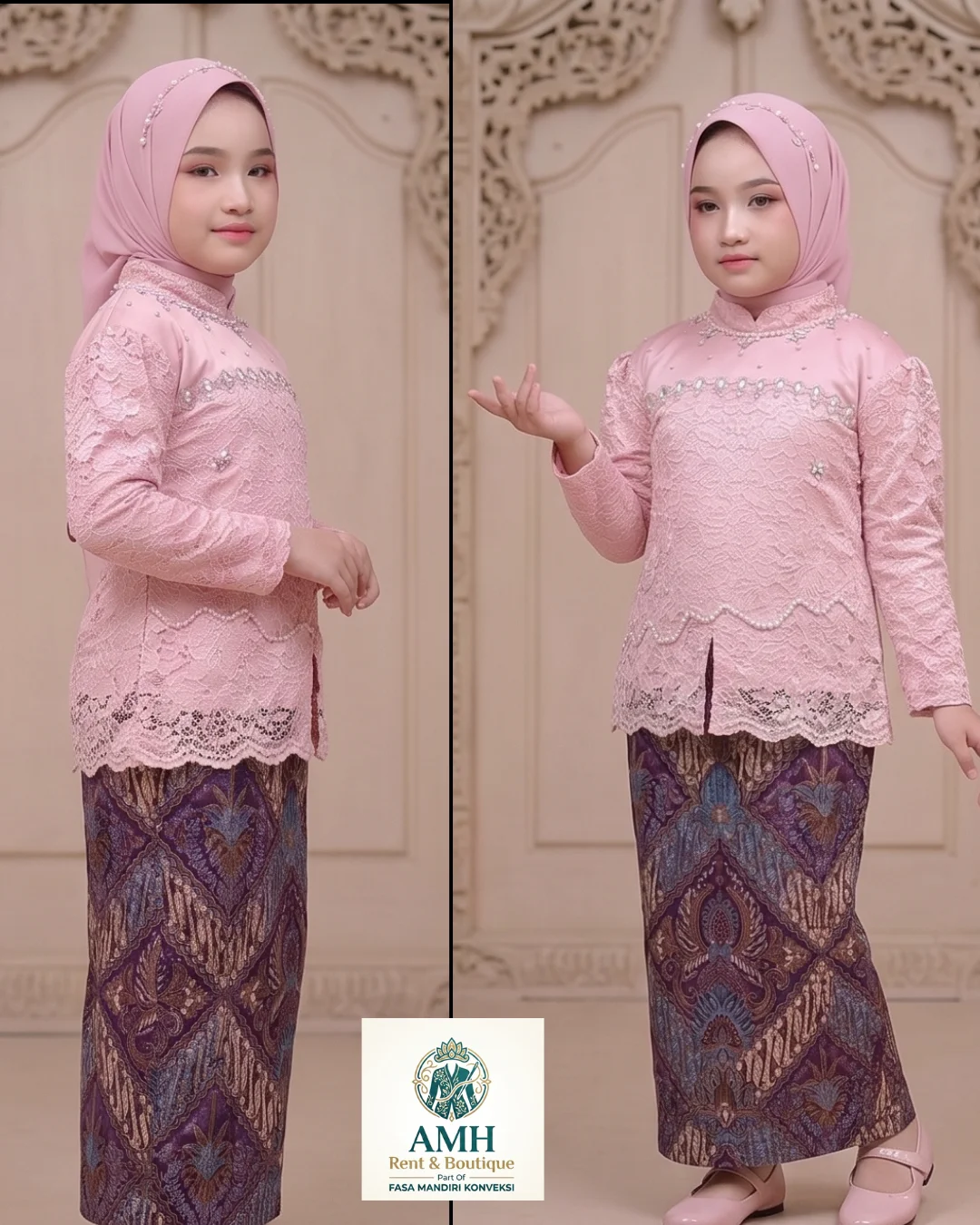 Sewa Kebaya Anak Premium Surabaya AMH Rent