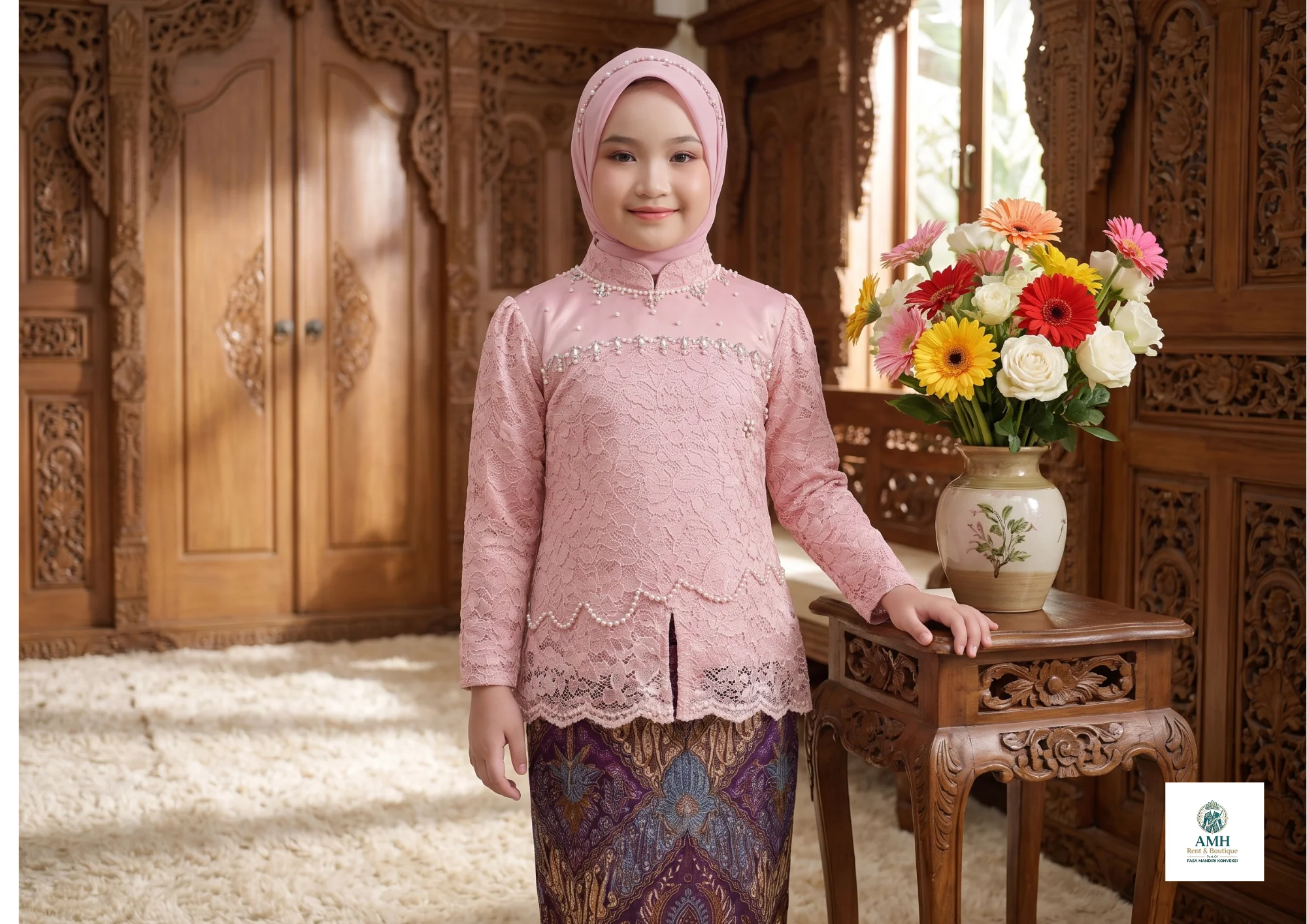 Sewa Kebaya Anak Surabaya AMH Rent