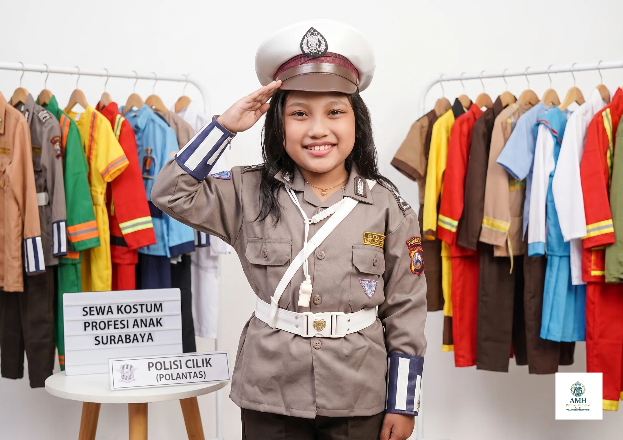 Sewa Kostum Profesi Anak Surabaya AMH Rent