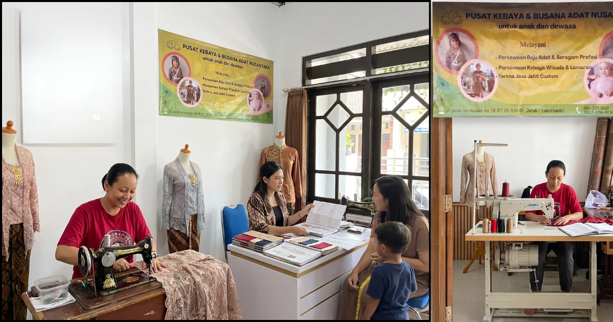 Penjahit Kebaya Bagus di Surabaya